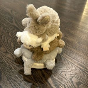 Pottery Barn Critter Plush Stacker